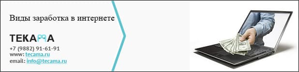 Классификация видов заработка в Интернете для махачкалинцев
